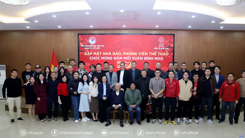  VFF và VPF gặp mặt nhà báo, phóng viên thể thao phía Bắc dịp xuân Bính Ngọ 2026